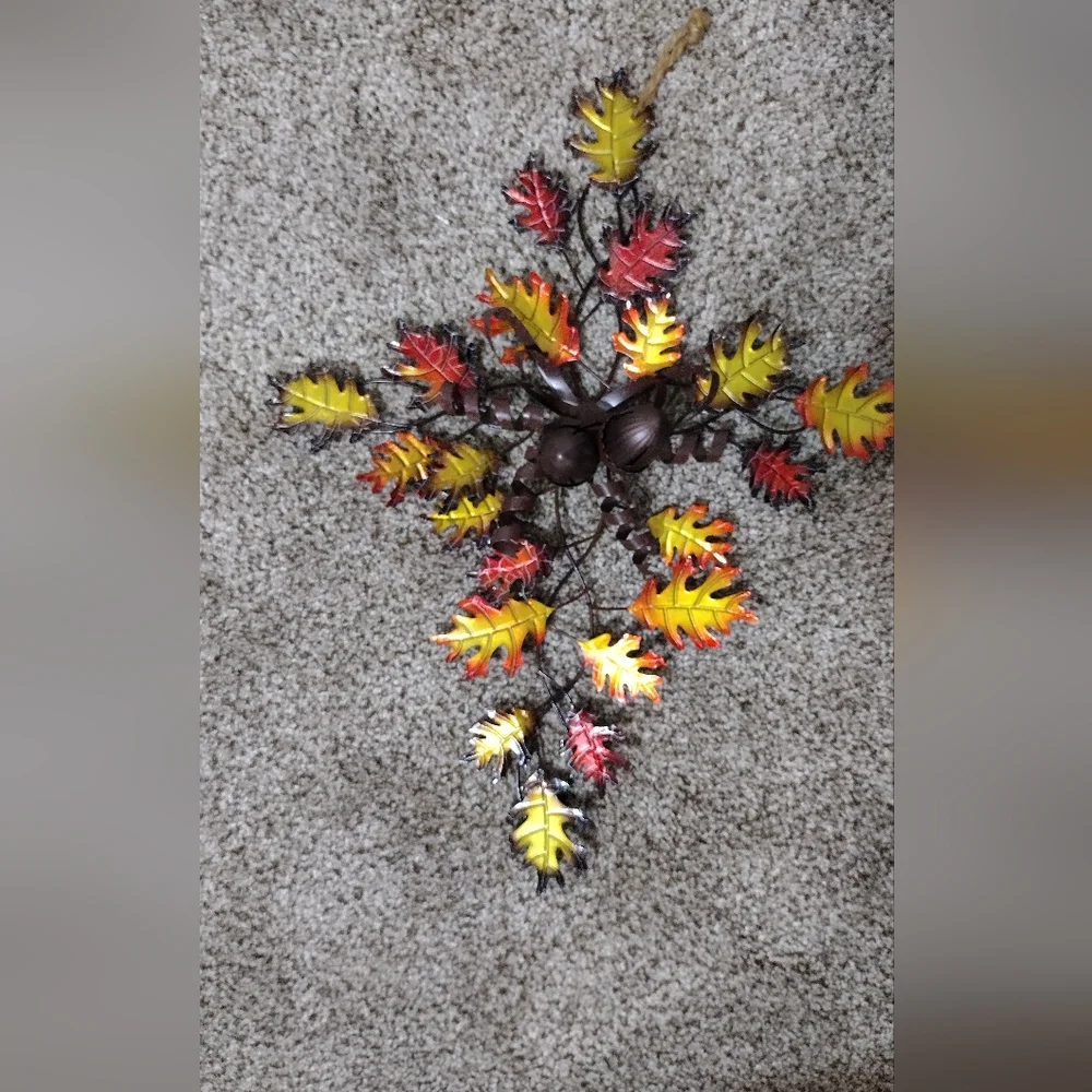Fall Metal Door/ Wall Cross Shape Decoration